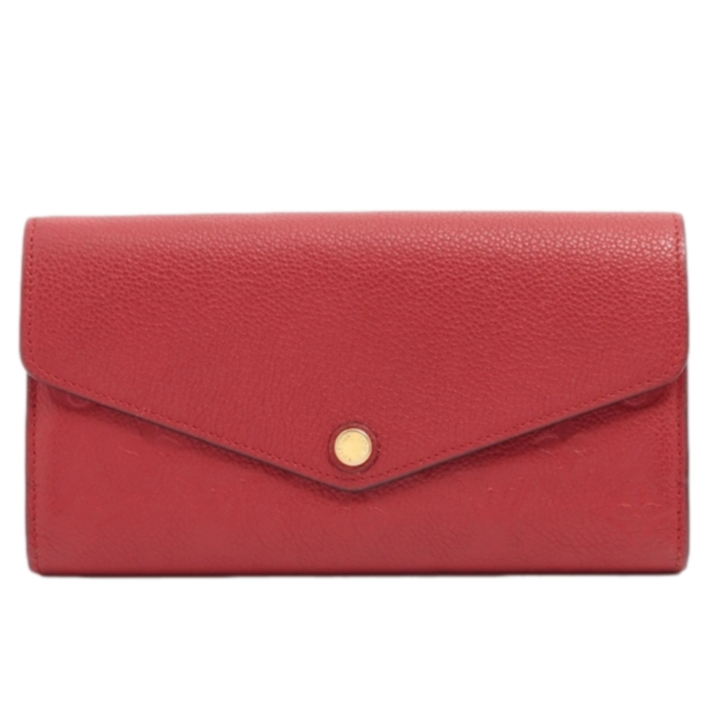 💎Authentic Louis Vuitton Empreinte Sarah Wallet Long Wallets Into Initials